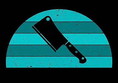 Knife Retro Cook Gift