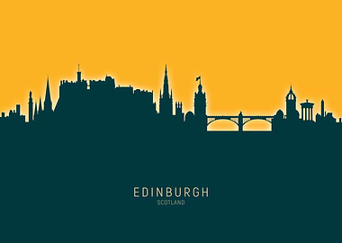 Edinburgh Skyline Scotland