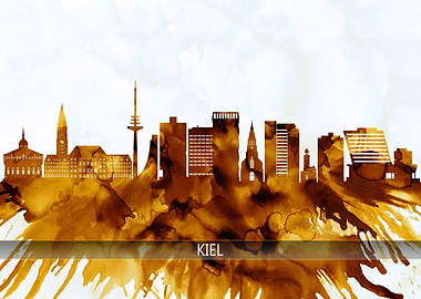 Kiel Germany Skyline