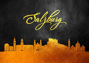 Salzburg Austria Skyline