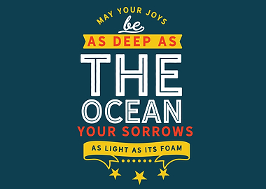 your sorrows as light