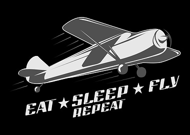 Eat Sleep Fly Repeat