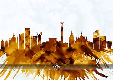 Kyiv Ukraine Skyline