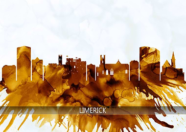 Limerick Ireland Skyline