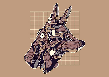 Steampunk Wolf