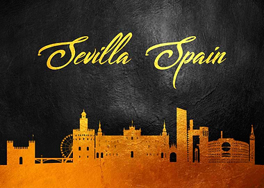 Sevilla Spain Skyline