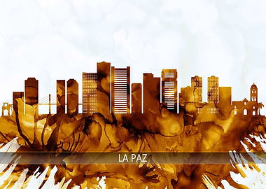 La Paz Bolivia Skyline