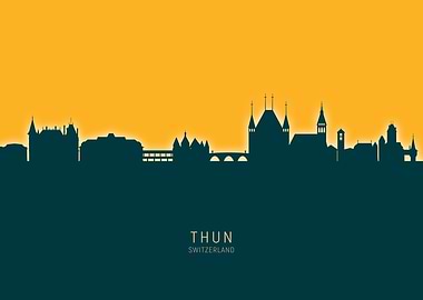 Thun Skyline Switzerland