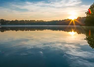 Shine Rural Silence Silhou