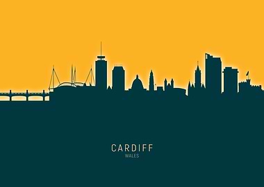 Cardiff Skyline Wales