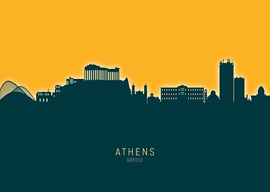 Athens Skyline Greece