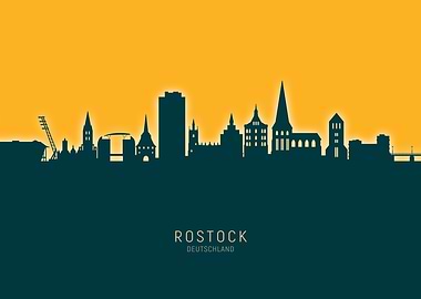 Rostock Skyline