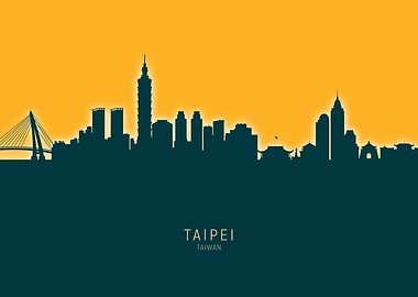 Taipei Skyline Taiwan