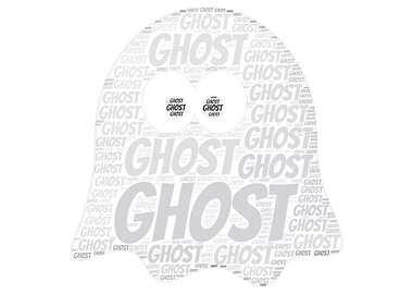 Ghost Word Cloud