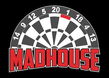 Madhouse Dartscheibe