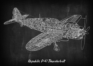 Republic P47 Thunderbolt