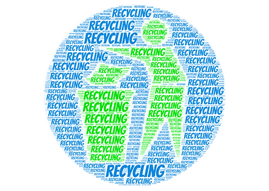 Recycling Word Cloud