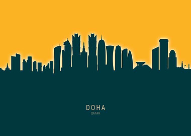 Doha Skyline Qatar