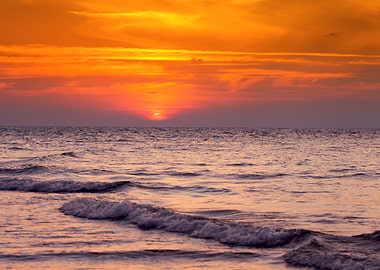 Beach Clouds Cloudy Dawn D