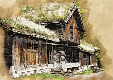 Log house