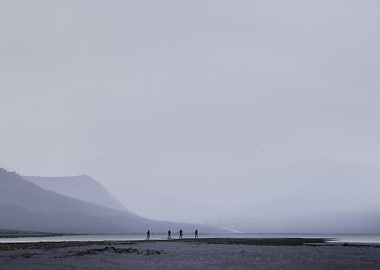 Fog over the mountains