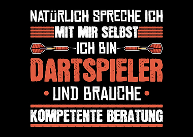 Dartspieler Spruch Dart