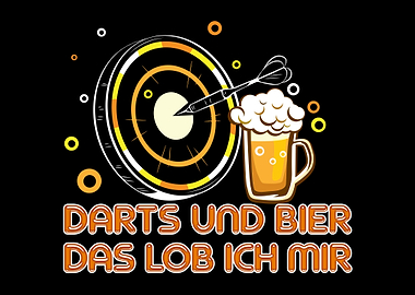 Darts Bier Lob Ich Mir