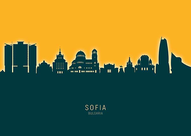 Sofia Skyline Bulgaria
