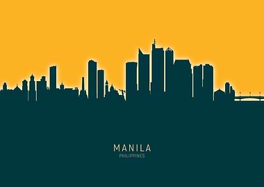 Manila Skyline Philippines