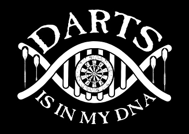 Dart Geschenk Dartspieler