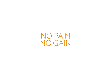 No Pain No Gain