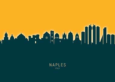 Naples Skyline Italy