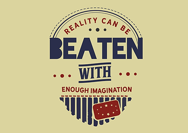 with enough imagination