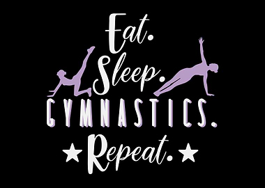 Eat Sleep Gymnastics Acro