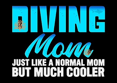Diving Mom Scuba Diver