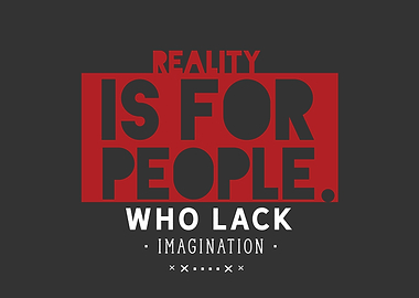 who lack imagination