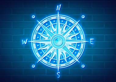Compass neon