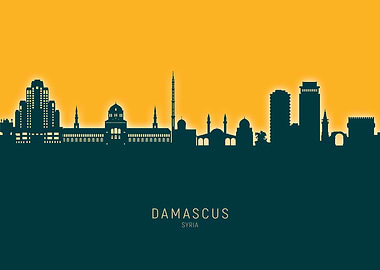 Damascus Skyline Syria