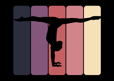 Vintage Gymnast Acrobatics