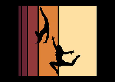 Gymnasts Acrobatics Floor