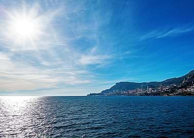 Seacoast of Cap Martin