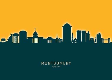 Montgomery Skyline Alabama