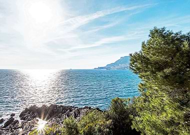 Seacoast of Cap Martin