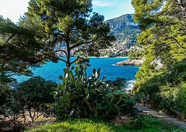 Seacoast of Cap Martin