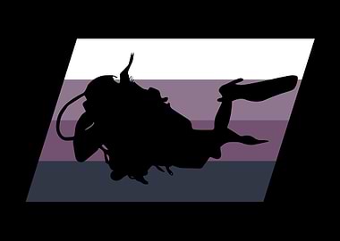 Scuba Diver Diving Ocean