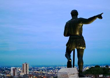 Cali Colonizer Statue