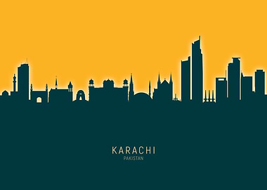 Karachi Skyline Pakistan