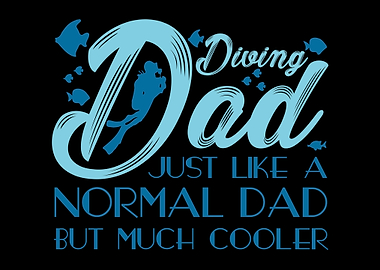 Diving Dad Scuba Diver