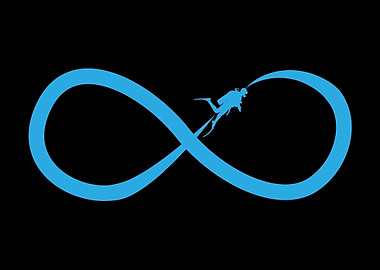 Diving Infinity Symbol