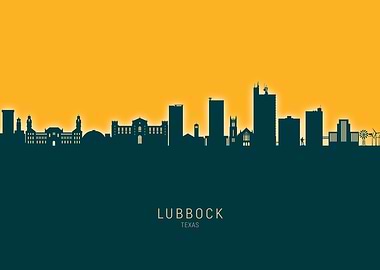 Lubbock Skyline Texas